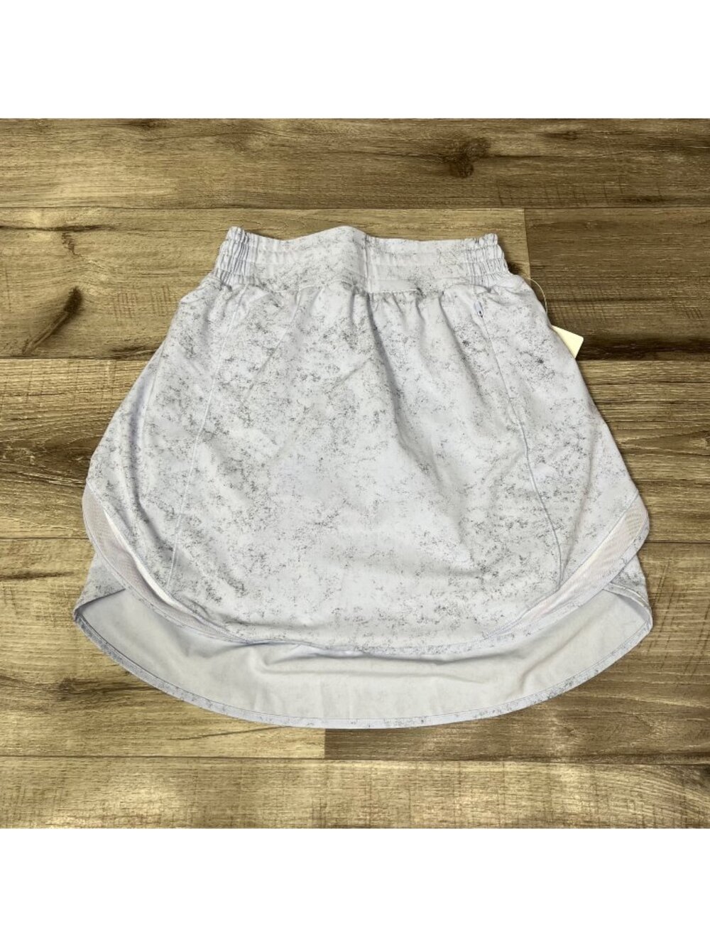 Lululemon Athletic Hotty Hot HR Skirt Long NWT Pastel Blue Multi Women’s Size 2